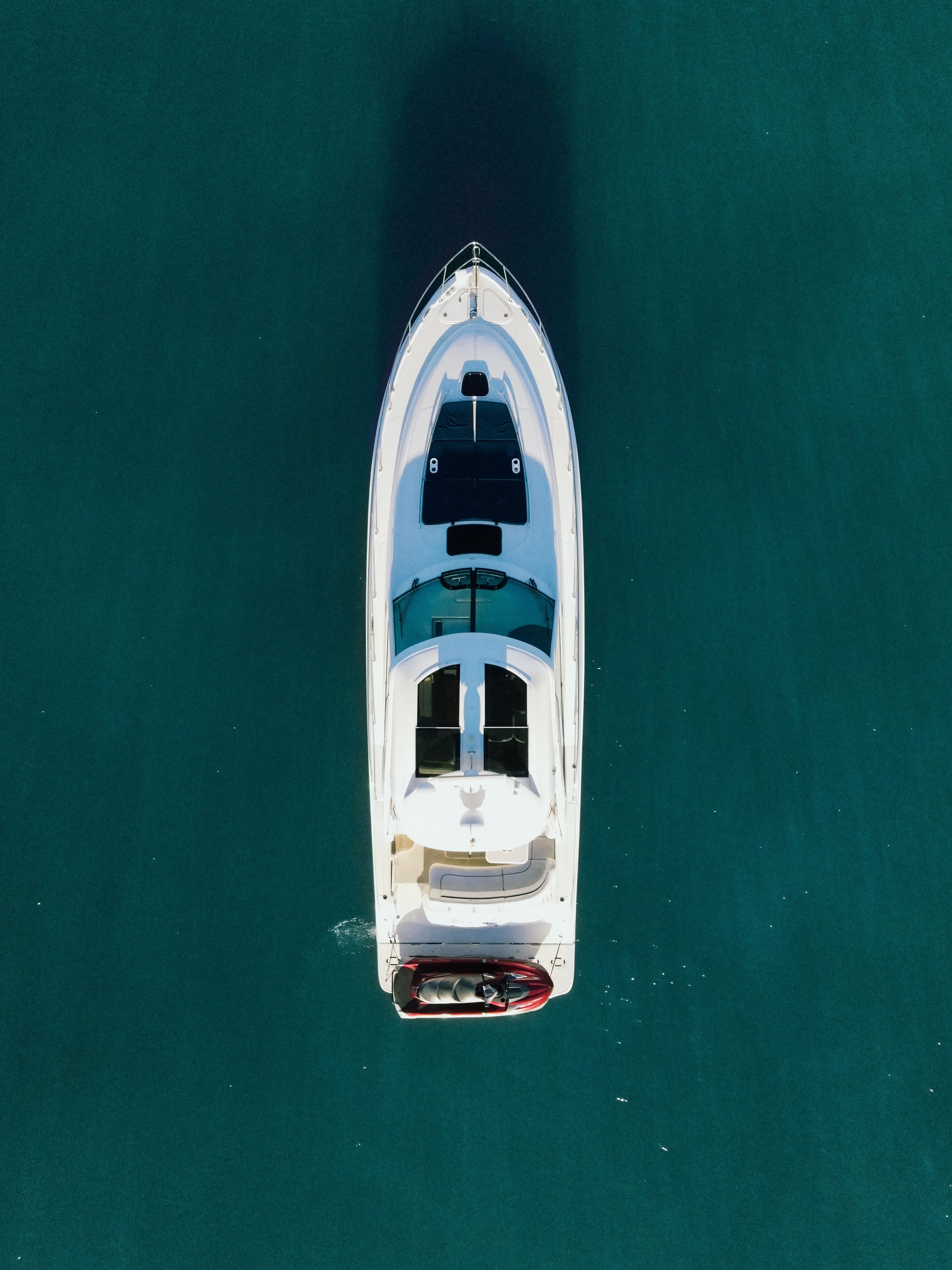 Luxury yacht charter: Salon / dining: interior living